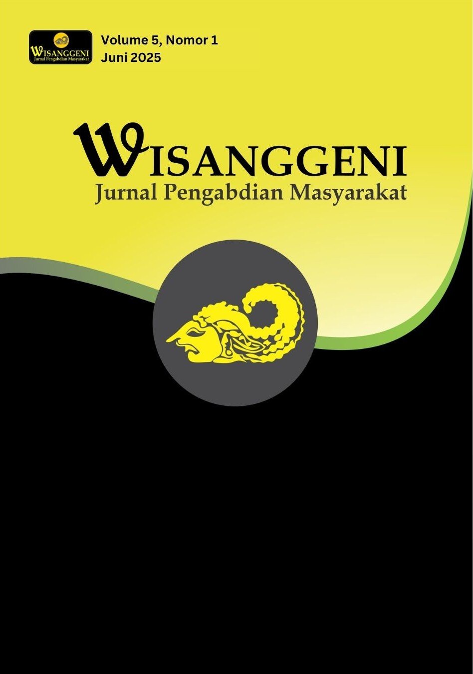 					View Vol. 5 No. 1 (2025): Juni (2025) Wisanggeni : Jurnal Pengabdian Masyarakat
				